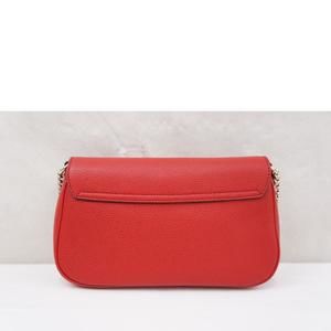 Gucci Soho Chain Shoulder Leather Tan Bag